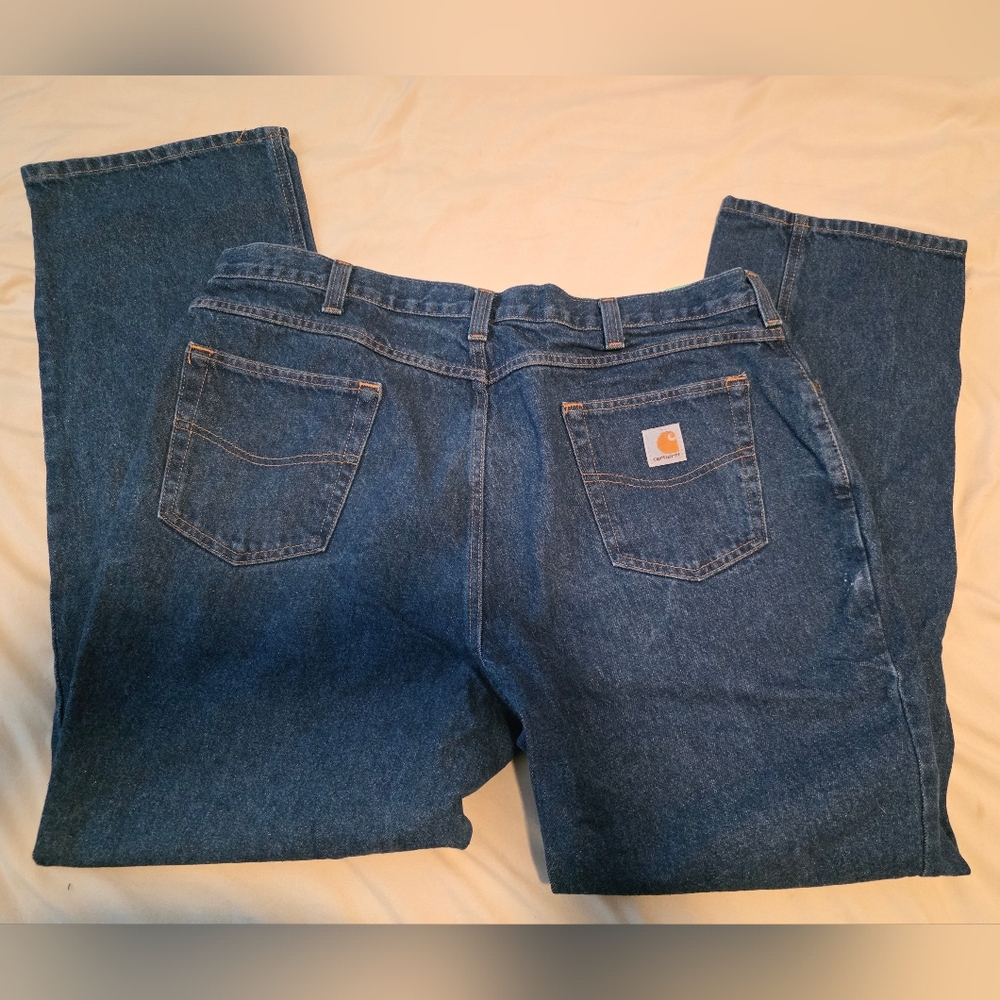 Carhartt Mens Blue Denim Jeans